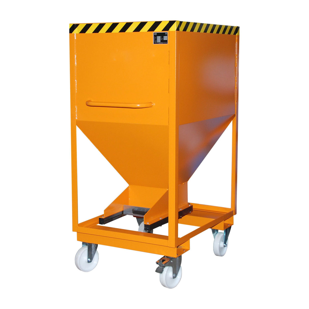 BAUER Südlohn Silobehälter Typ SRE-D 600 RAL 2000 Gelborange - Art.-Nr. 4437-10-0000-1