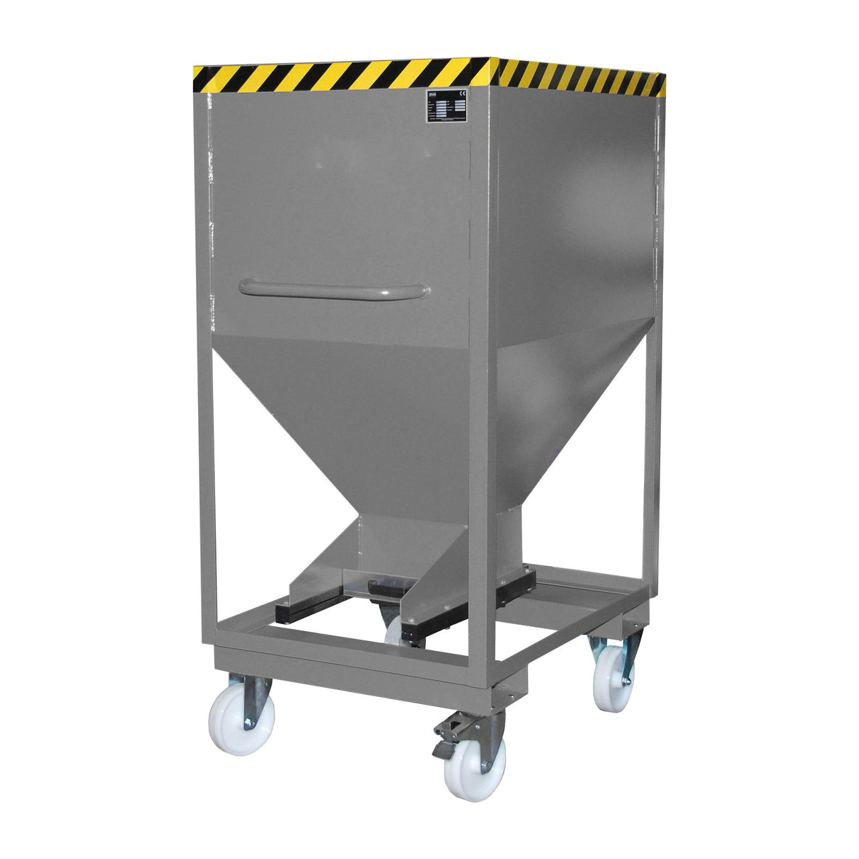 BAUER Südlohn Silobehälter Typ SRE-D 600 RAL 7005 Mausgrau - Art.-Nr. 4437-10-0000-5