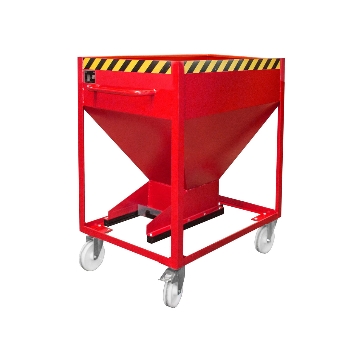 BAUER Südlohn Silobehälter Typ SR-D 375 RAL 3000 Feuerrot - Art.-Nr. 4437-11-0000-2