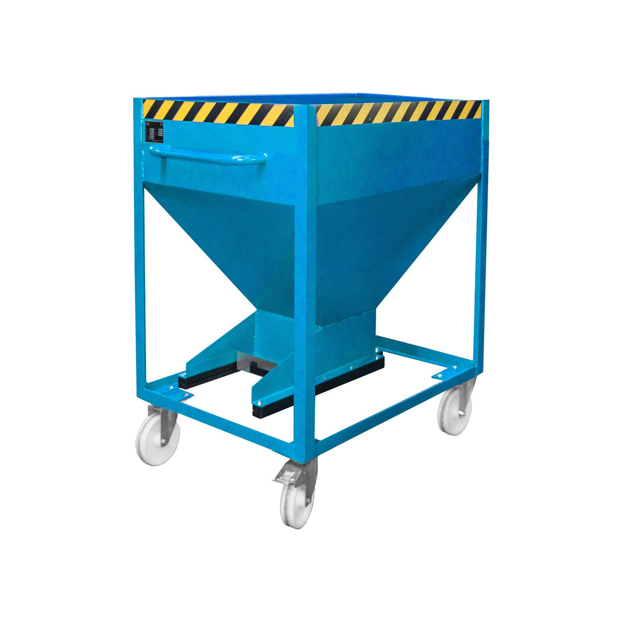 BAUER Südlohn Silobehälter Typ SR-D 375 RAL 5012 Lichtblau - Art.-Nr. 4437-11-0000-3