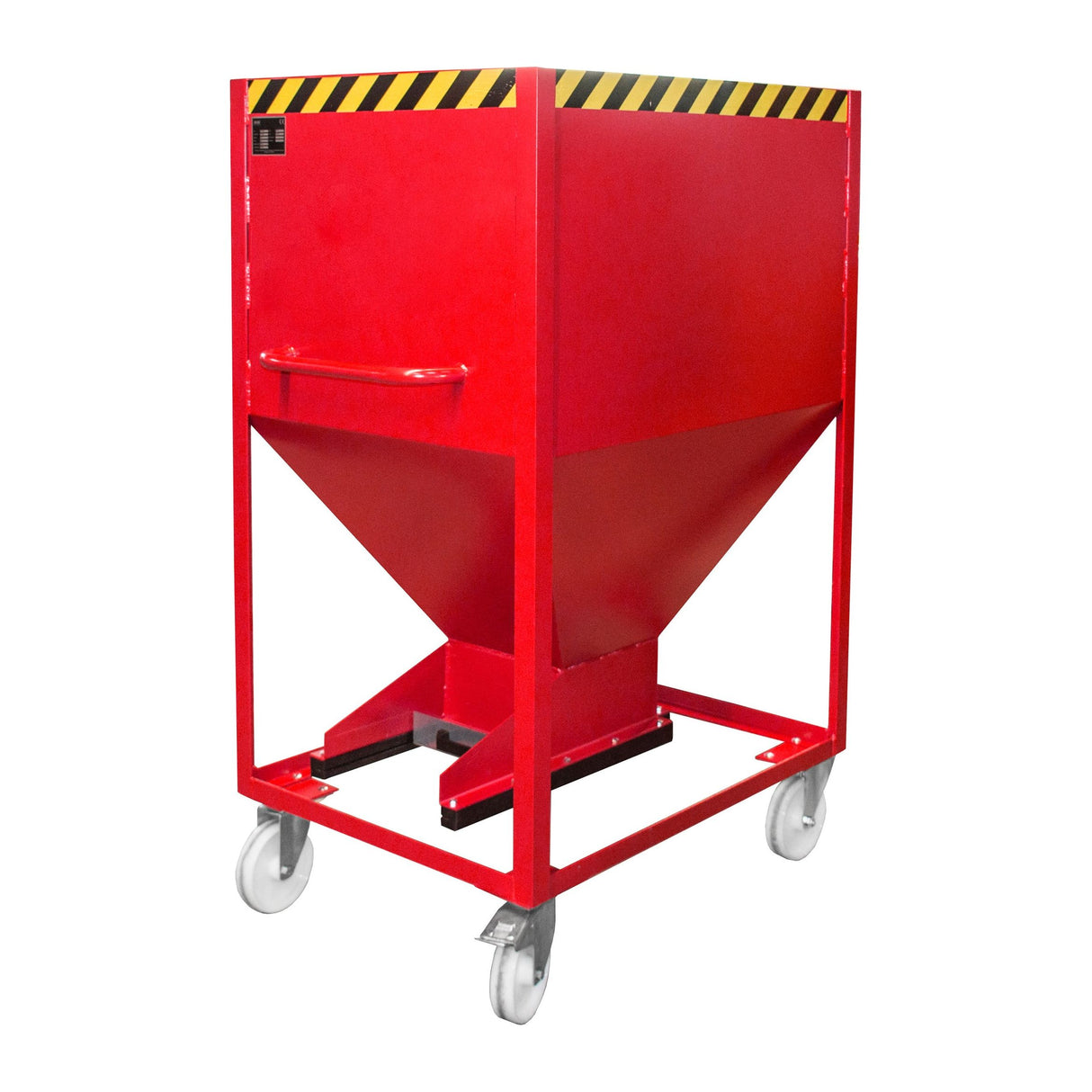 BAUER Südlohn Silobehälter Typ SR-D 600 RAL 3000 Feuerrot - Art.-Nr. 4437-12-0000-2