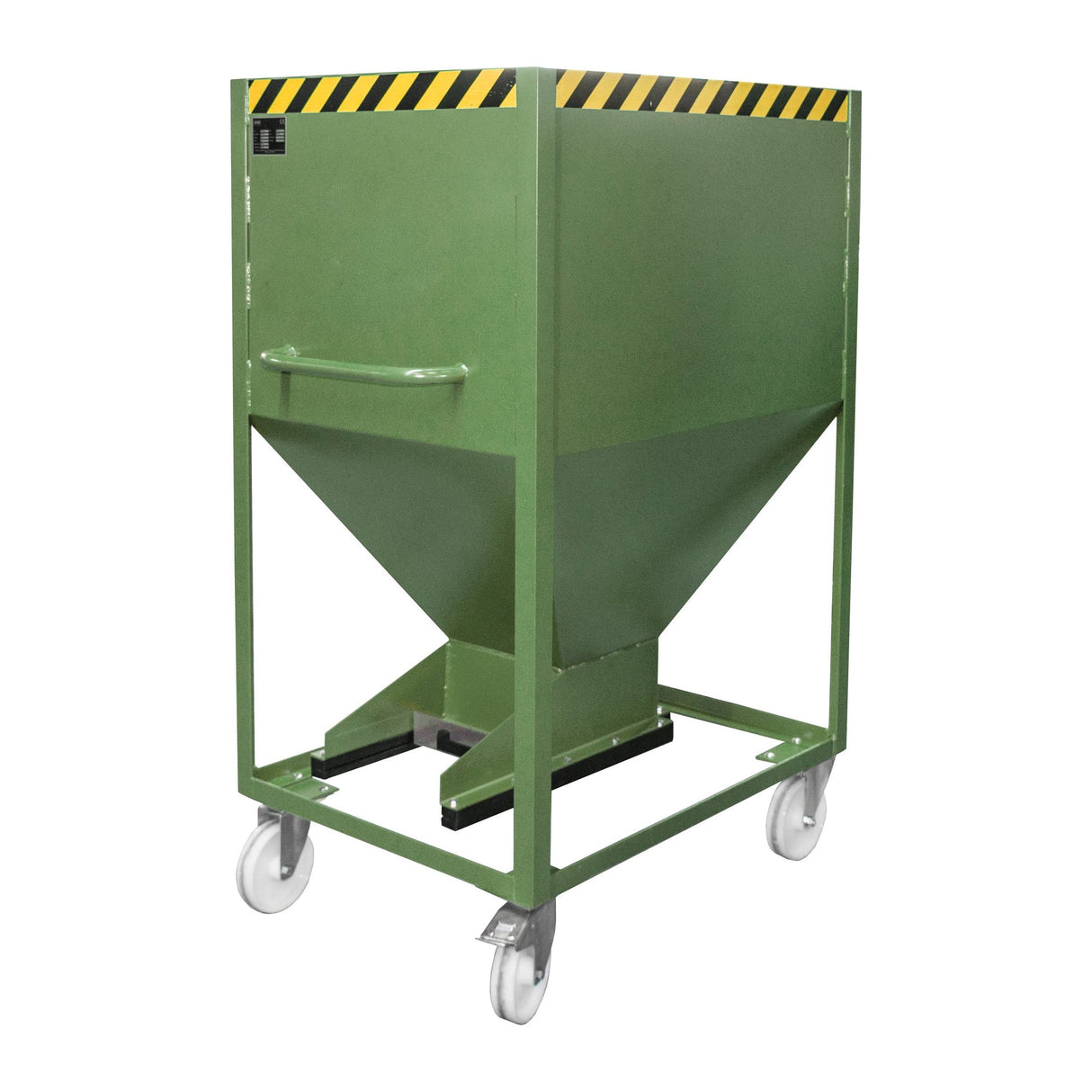 BAUER Südlohn Silobehälter Typ SR-D 600 RAL 6011 Resedagrün - Art.-Nr. 4437-12-0000-4