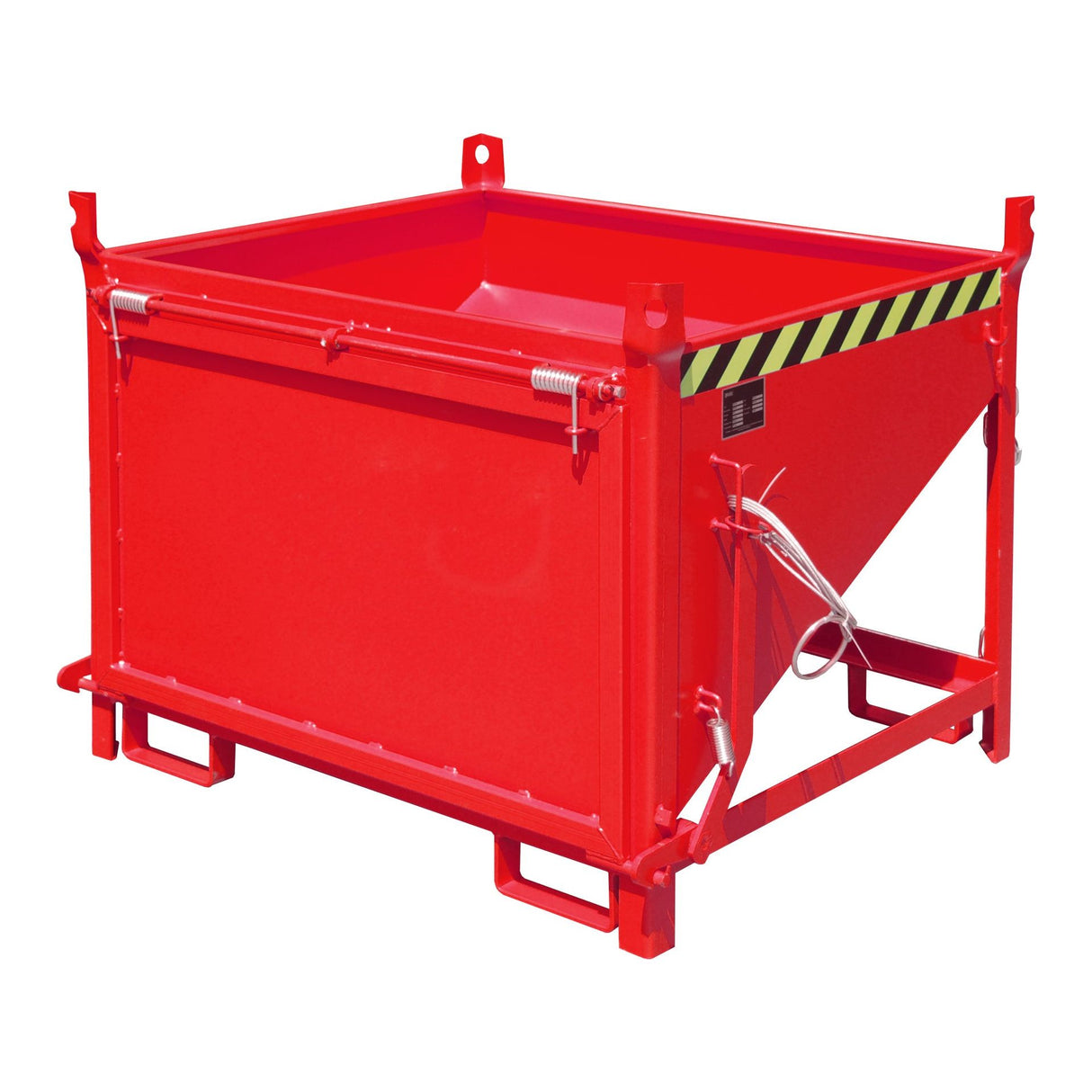 BAUER Südlohn Silobehälter Typ SGK 50 RAL 3000 Feuerrot - Art.-Nr. 4437-13-0000-2