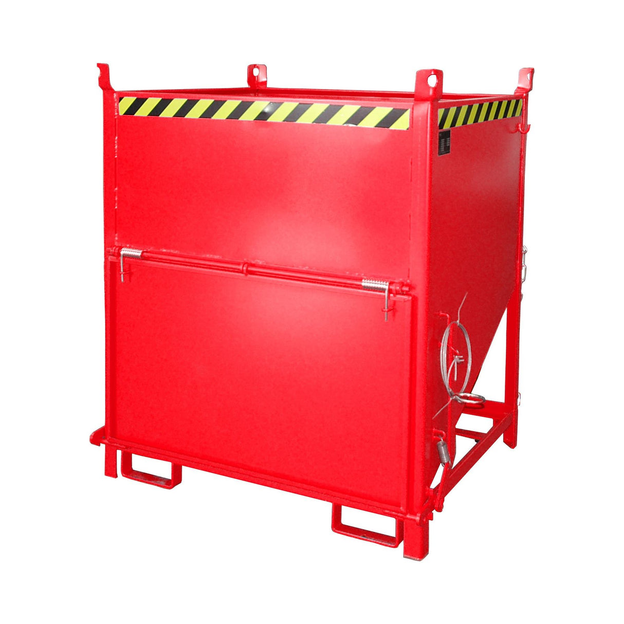 BAUER Südlohn Silobehälter Typ SGK 100 RAL 3000 Feuerrot - Art.-Nr. 4437-15-0000-2