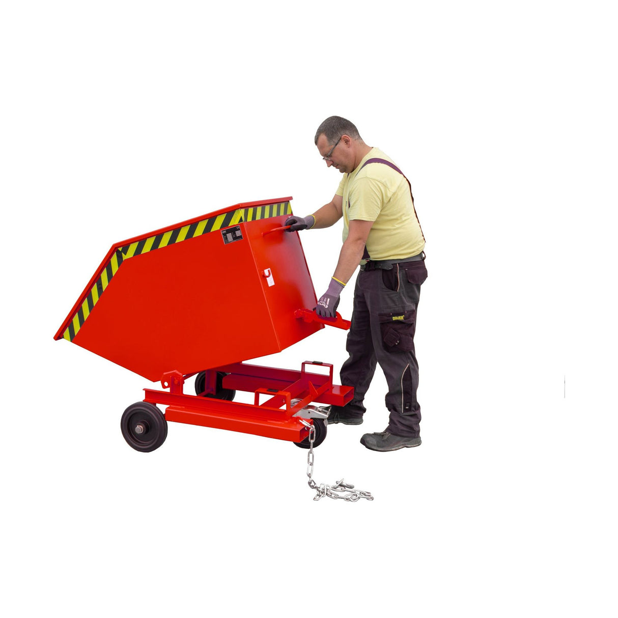 BAUER Südlohn Kastenwagen Typ KW-ET 400 RAL 3000 Feuerrot - Art.-Nr. 4438-04-0000-2