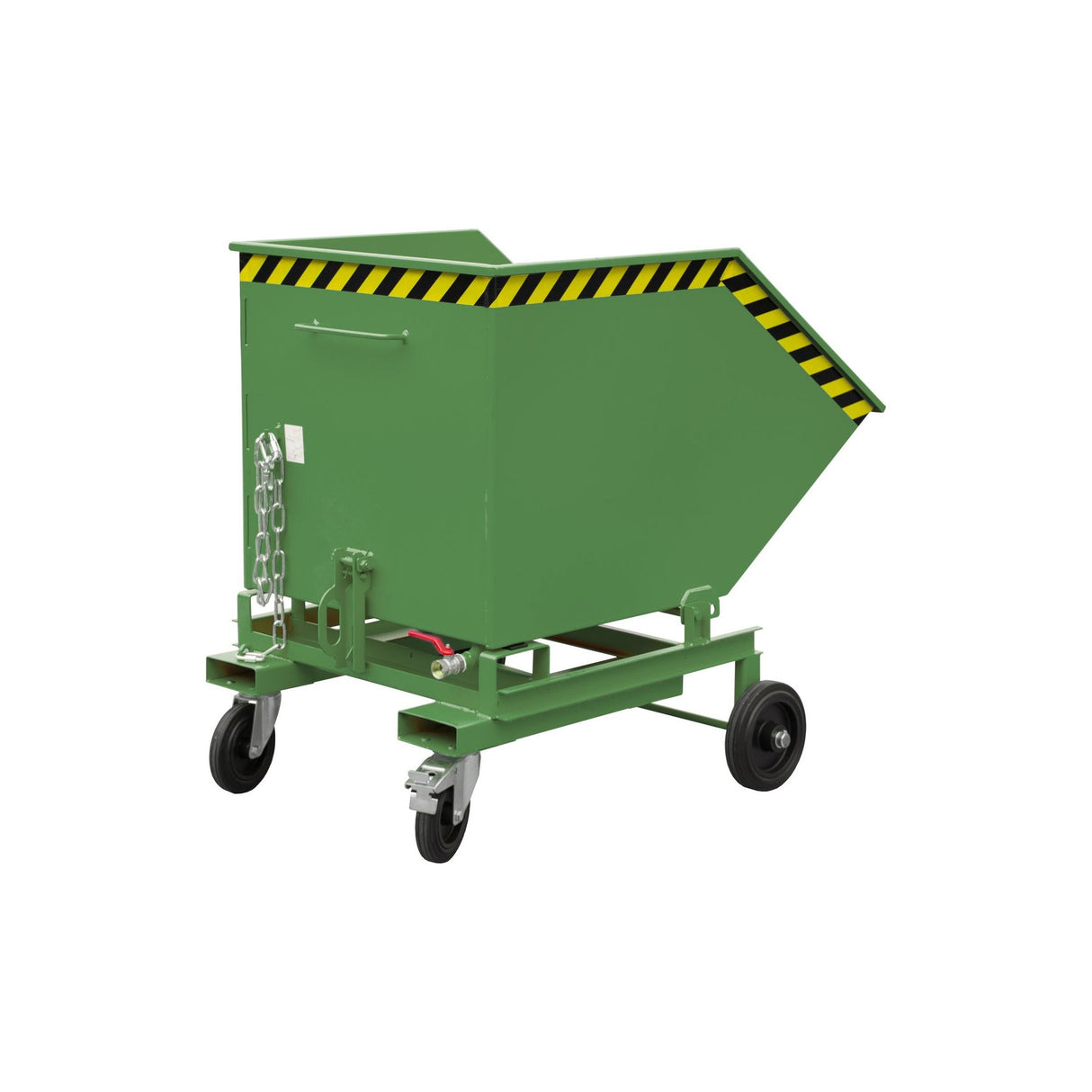 BAUER Südlohn Späne-Kastenwagen Typ SKW-ET 600 RAL 6011 Resedagrün - Art.-Nr. 4438-42-0000-4