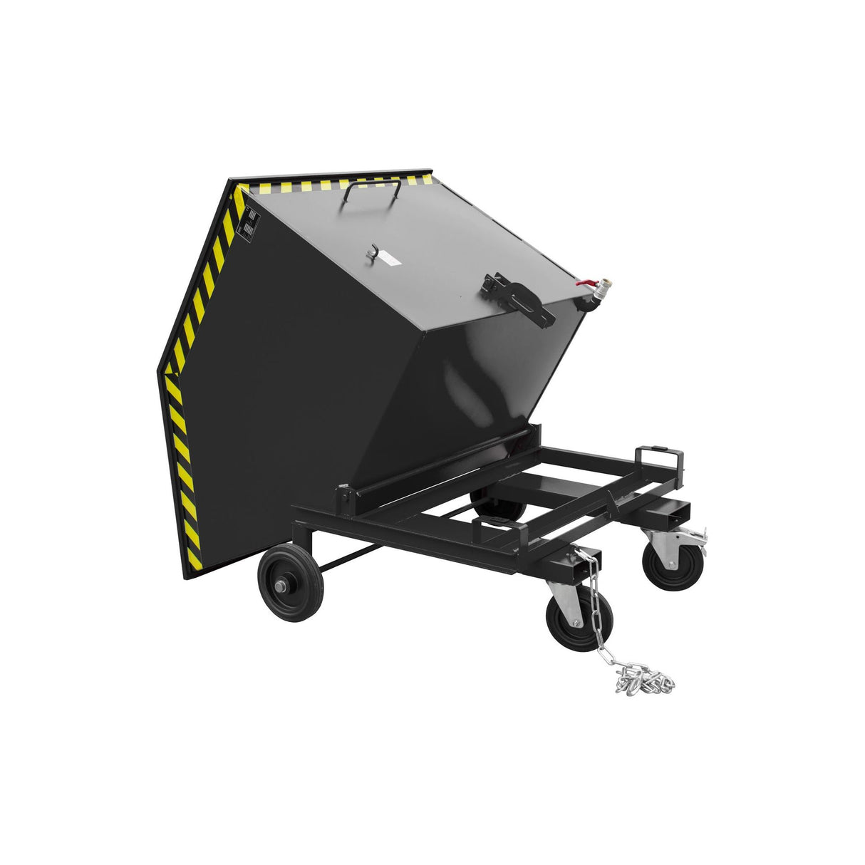 BAUER Südlohn Späne-Kastenwagen Typ SKW-ET 1000 RAL 7021 Schwarzgrau - Art.-Nr. 4438-43-0000-16