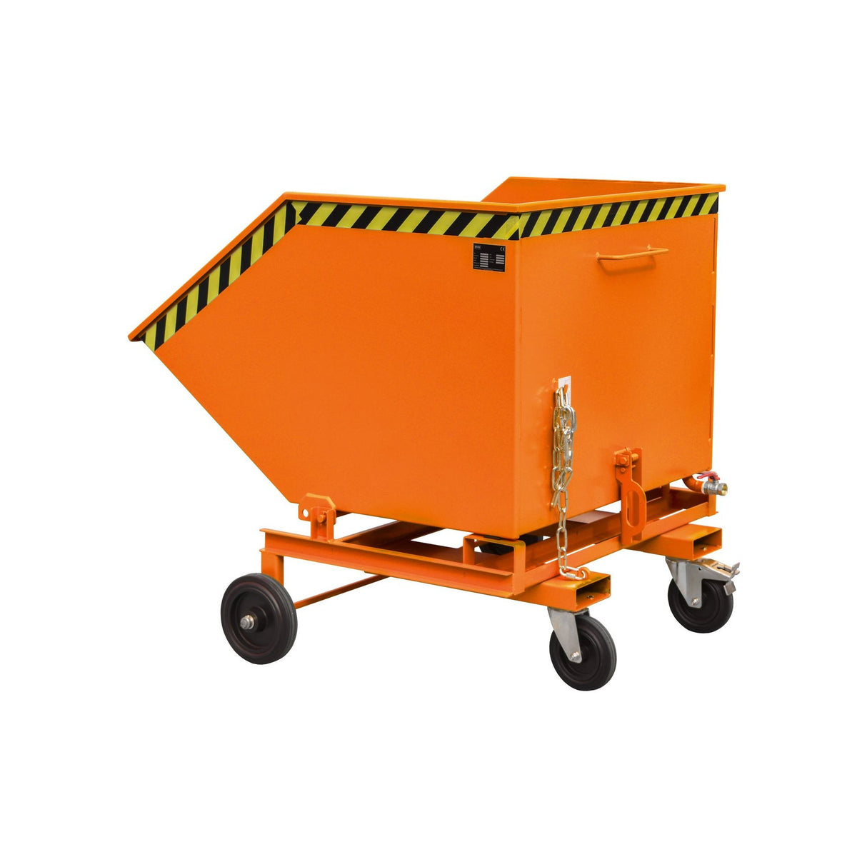 BAUER Südlohn Späne-Kastenwagen Typ SKW-ET 1000 RAL 2000 Gelborange - Art.-Nr. 4438-43-0000-1