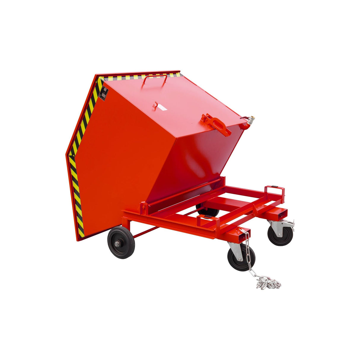 BAUER Südlohn Späne-Kastenwagen Typ SKW-ET 1000 RAL 3000 Feuerrot - Art.-Nr. 4438-43-0000-2