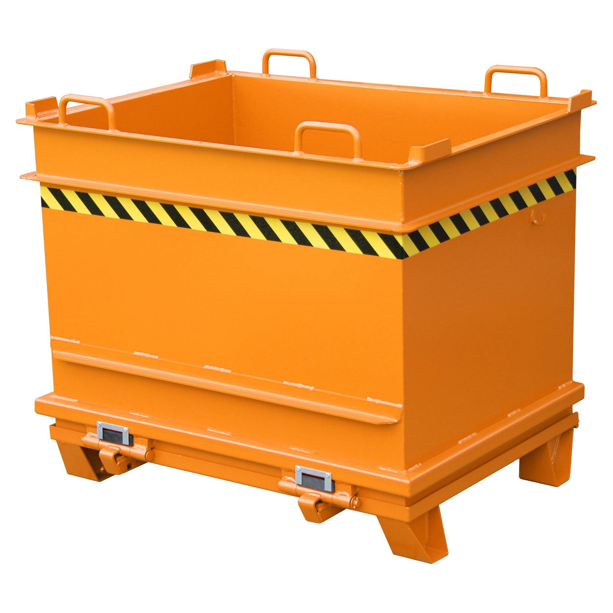 BAUER Südlohn Baustoffcontainer Typ BC 1000 RAL 2000 Gelborange - Art.-Nr. 4445-01-0000-1