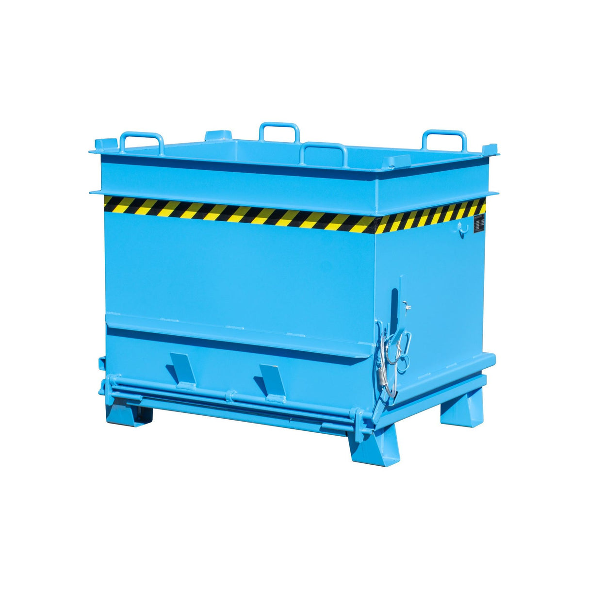 BAUER Südlohn Baustoffcontainer Typ BC 1000 RAL 5012 Lichtblau - Art.-Nr. 4445-04-0000-3