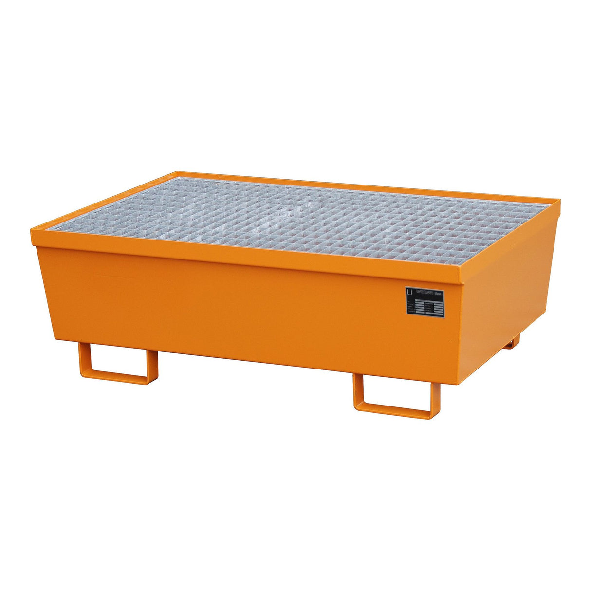 BAUER Südlohn Auffangwanne Typ AM-2 RAL 2000 Gelborange - Art.-Nr. 4447-02-0000-1