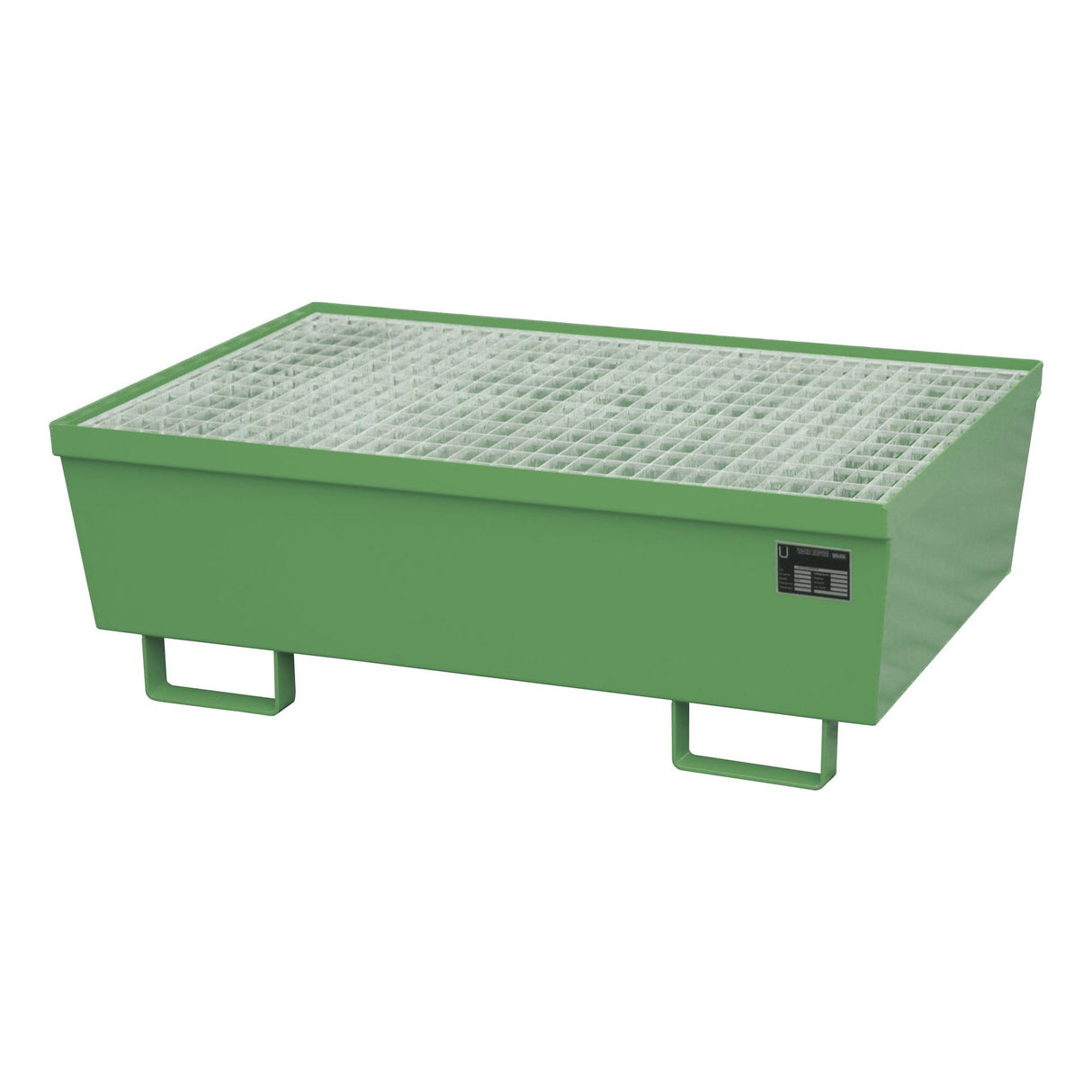 BAUER Südlohn Auffangwanne Typ AM-2 RAL 6011 Resedagrün - Art.-Nr. 4447-02-0000-4