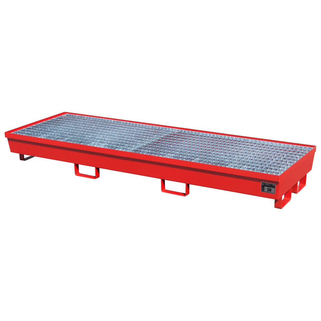 BAUER Südlohn Auffangwanne Typ AM-4/B RAL 3000 Feuerrot - Art.-Nr. 4447-04-0000-2