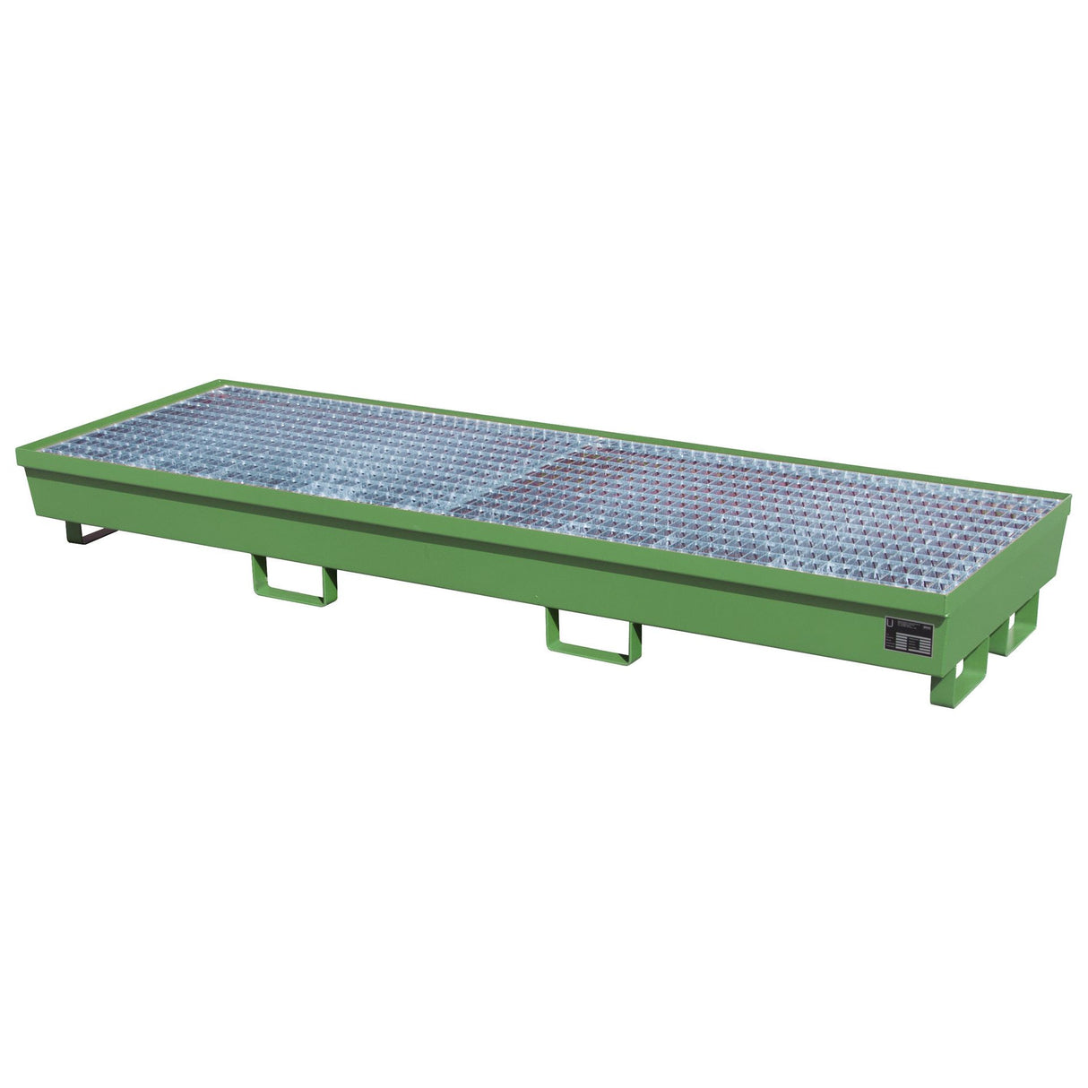 BAUER Südlohn Auffangwanne Typ AM-4/B RAL 6011 Resedagrün - Art.-Nr. 4447-04-0000-4