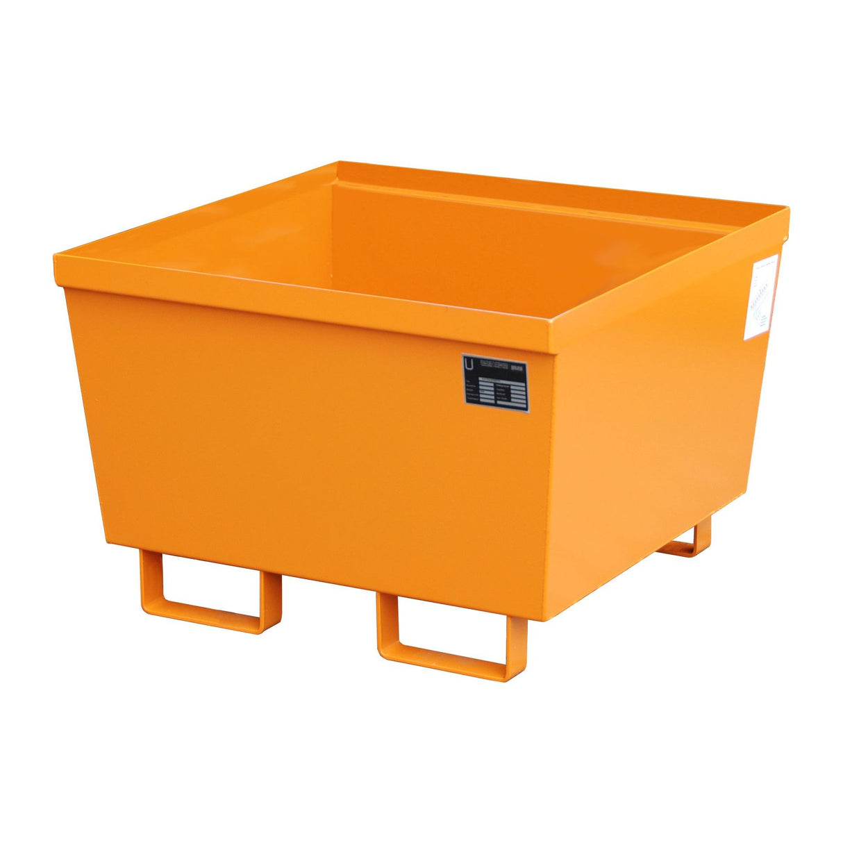 BAUER Südlohn Auffangwanne Typ AO-1 RAL 2000 Gelborange - Art.-Nr. 4447-09-0000-1
