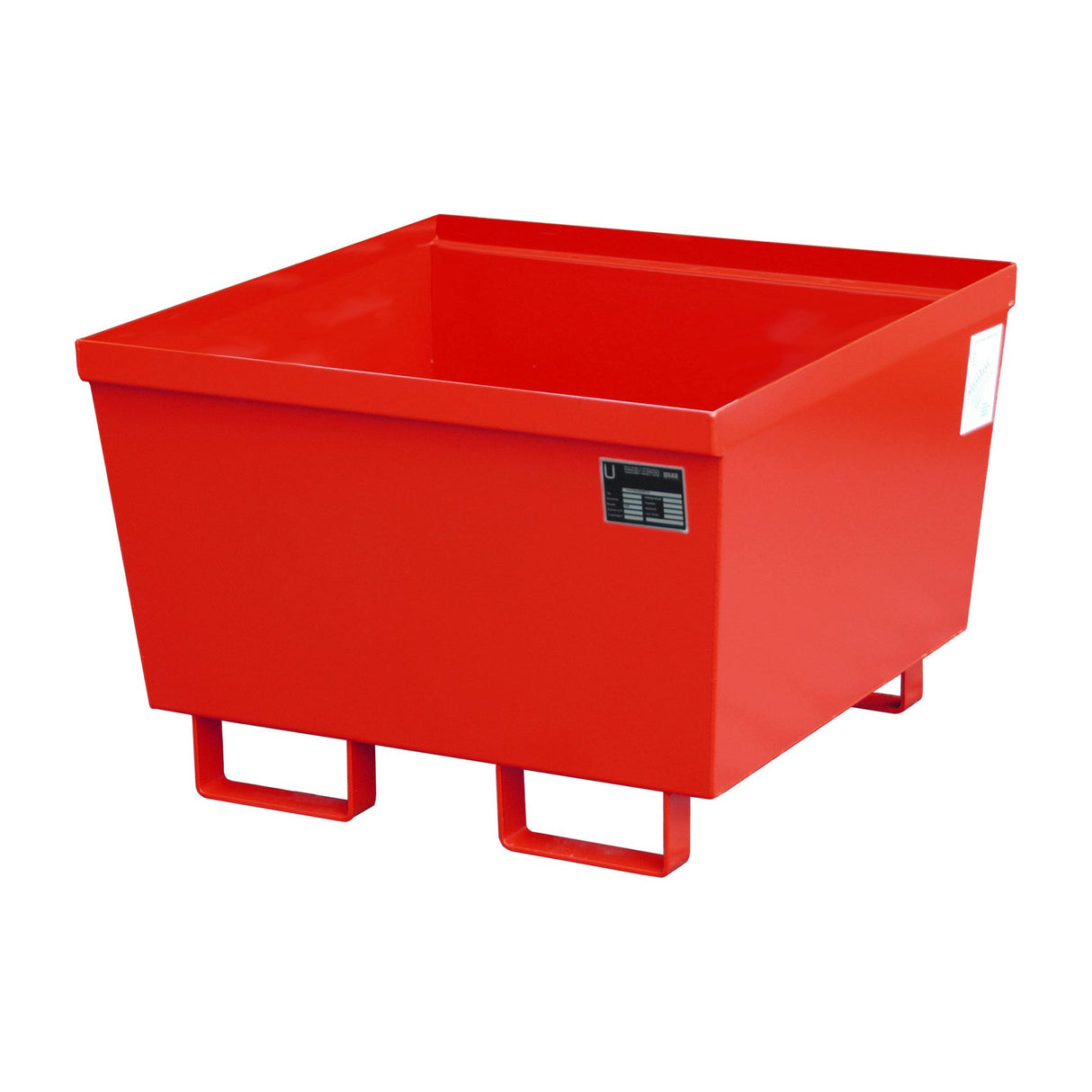 BAUER Südlohn Auffangwanne Typ AO-1 RAL 3000 Feuerrot - Art.-Nr. 4447-09-0000-2