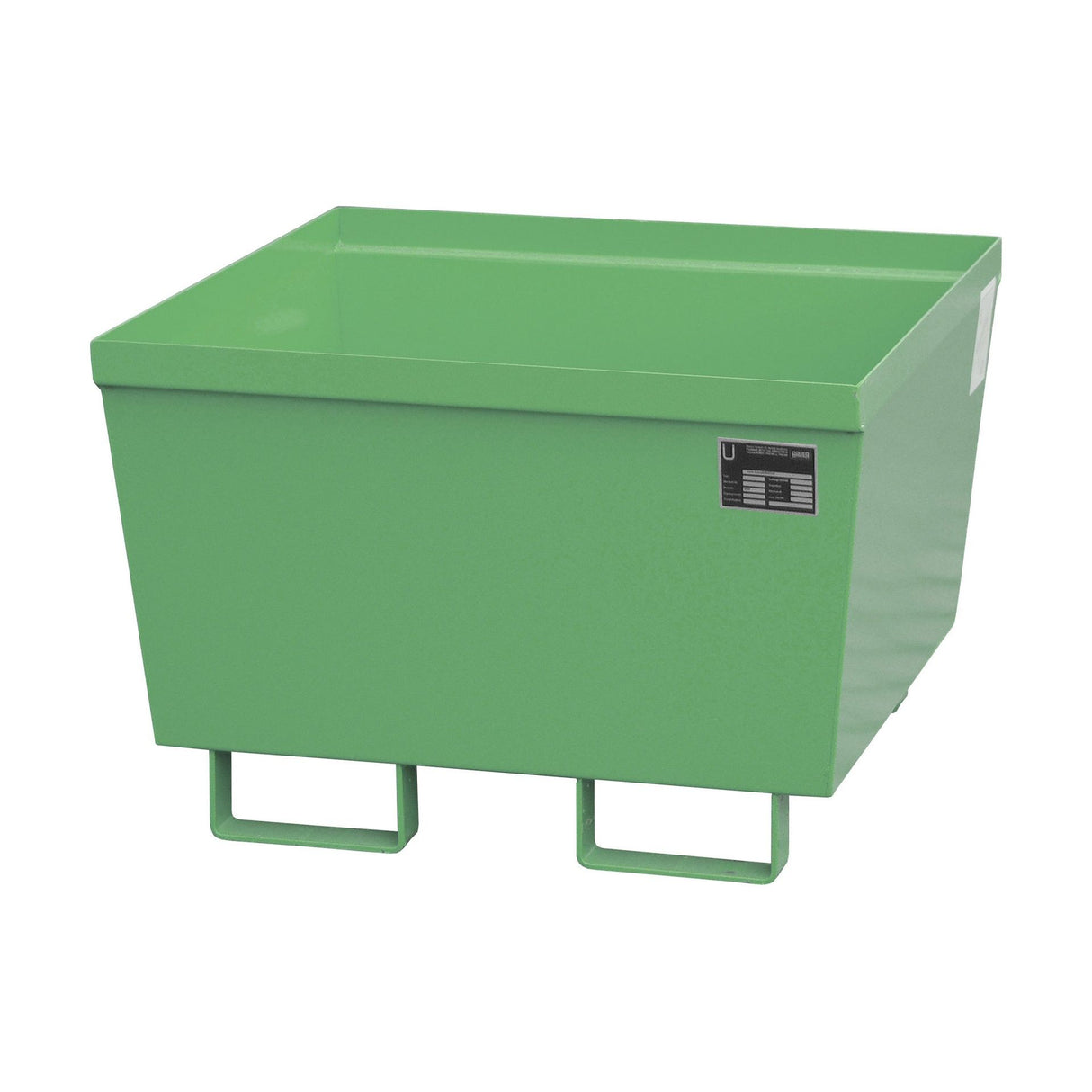 BAUER Südlohn Auffangwanne Typ AO-1 RAL 6011 Resedagrün - Art.-Nr. 4447-09-0000-4