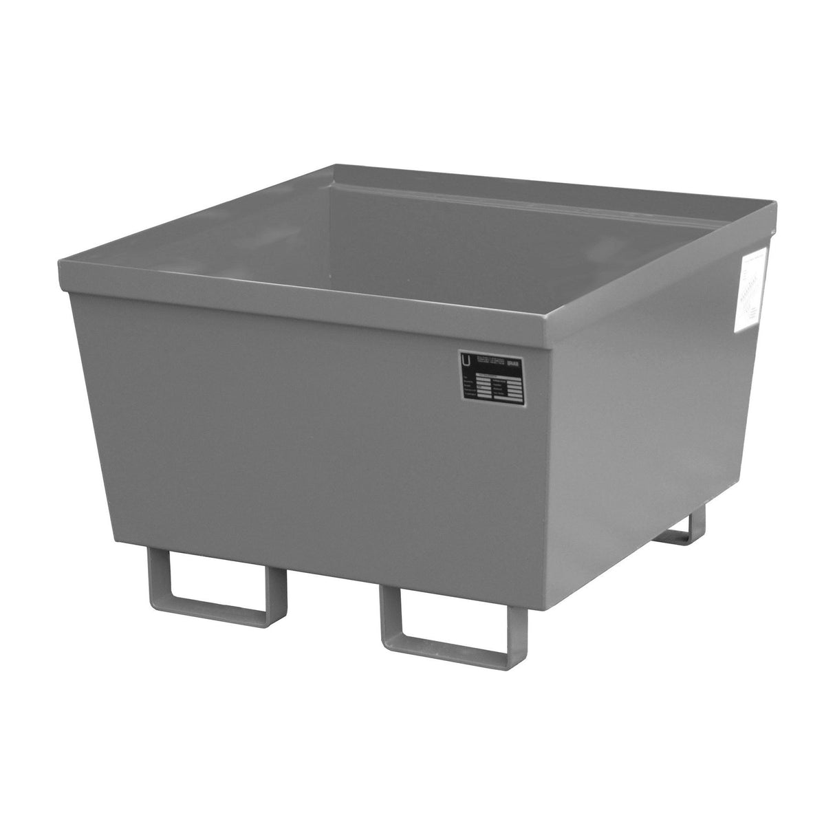 BAUER Südlohn Auffangwanne Typ AO-1 RAL 7005 Mausgrau - Art.-Nr. 4447-09-0000-5