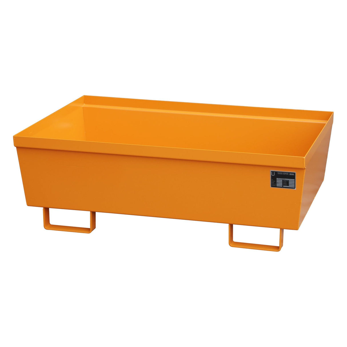 BAUER Südlohn Auffangwanne Typ AO-2 RAL 2000 Gelborange - Art.-Nr. 4447-10-1000-1