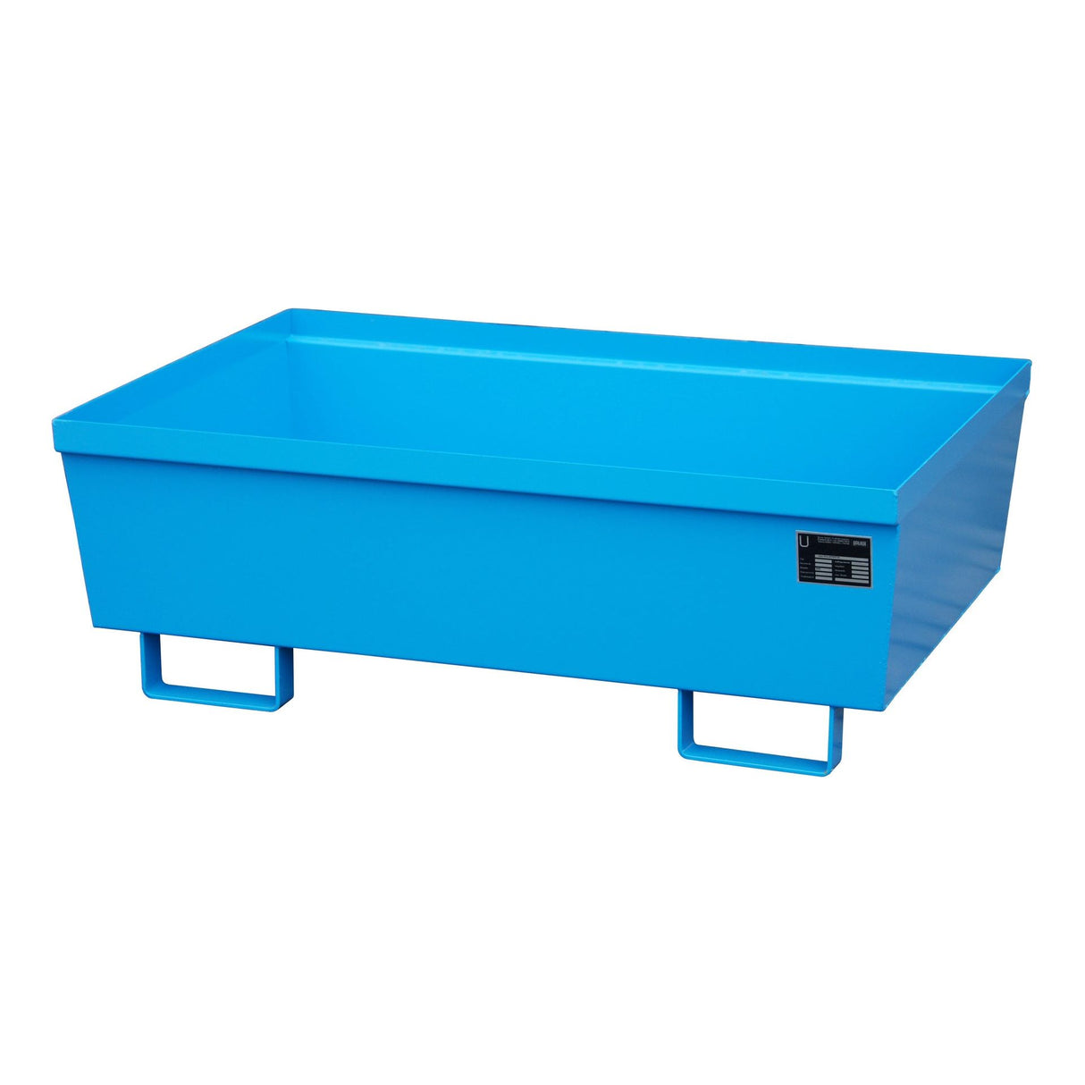 BAUER Südlohn Auffangwanne Typ AO-2 RAL 5012 Lichtblau - Art.-Nr. 4447-10-1000-3