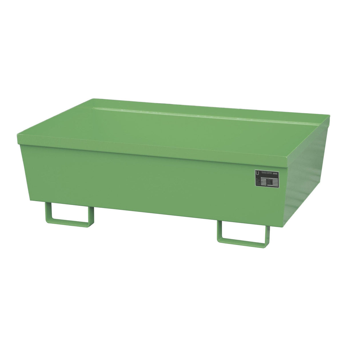 BAUER Südlohn Auffangwanne Typ AO-2 RAL 6011 Resedagrün - Art.-Nr. 4447-10-1000-4
