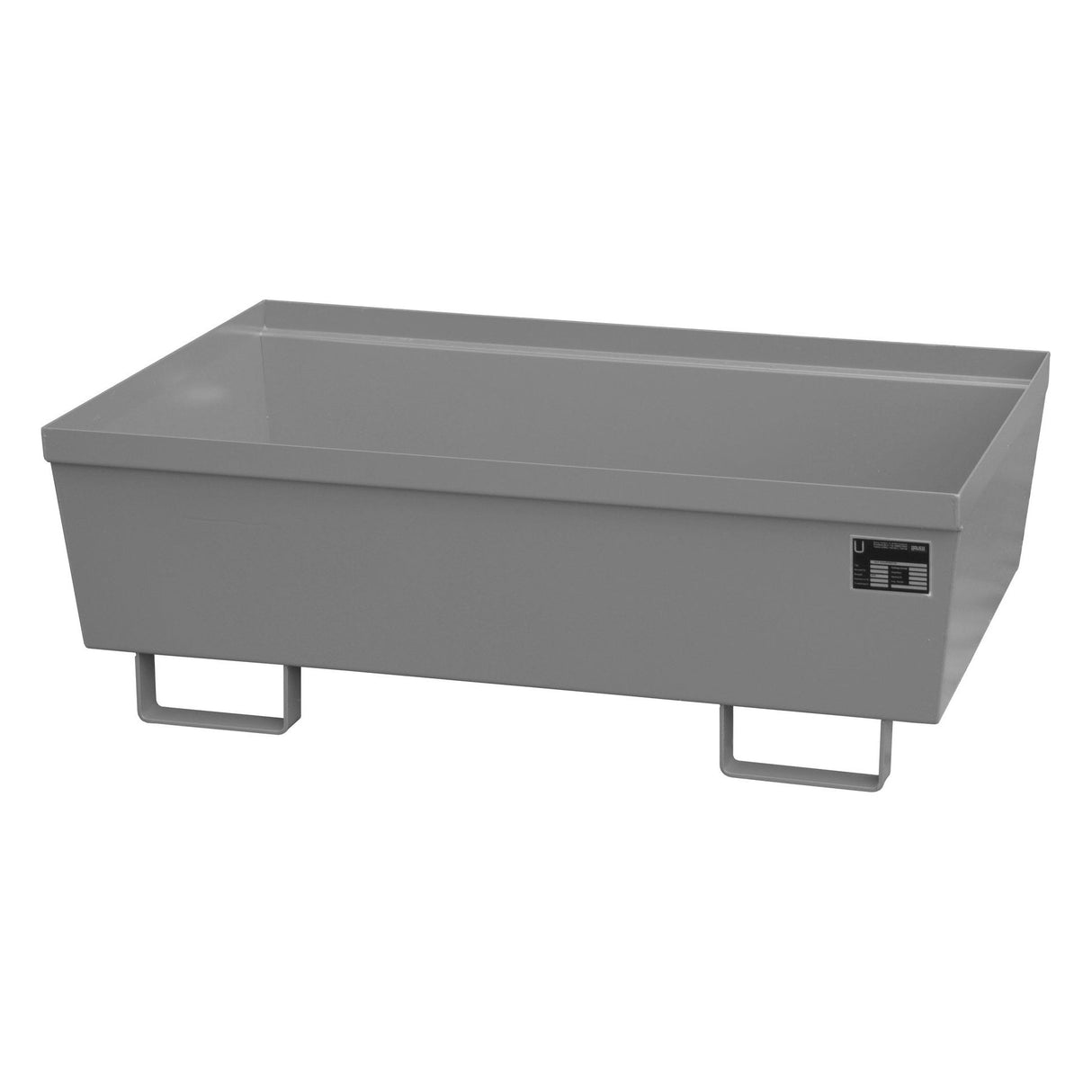 BAUER Südlohn Auffangwanne Typ AO-2 RAL 7005 Mausgrau - Art.-Nr. 4447-10-1000-5