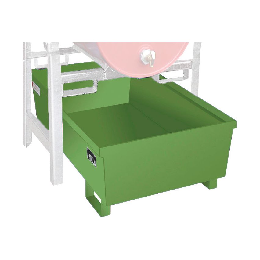 BAUER Südlohn Auffangwanne Typ FRA-1 RAL 6011 Resedagrün - Art.-Nr. 4447-10-2000-4