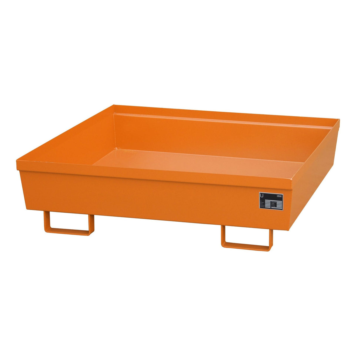 BAUER Südlohn Auffangwanne Typ AO-4/A RAL 2000 Gelborange - Art.-Nr. 4447-11-1000-1