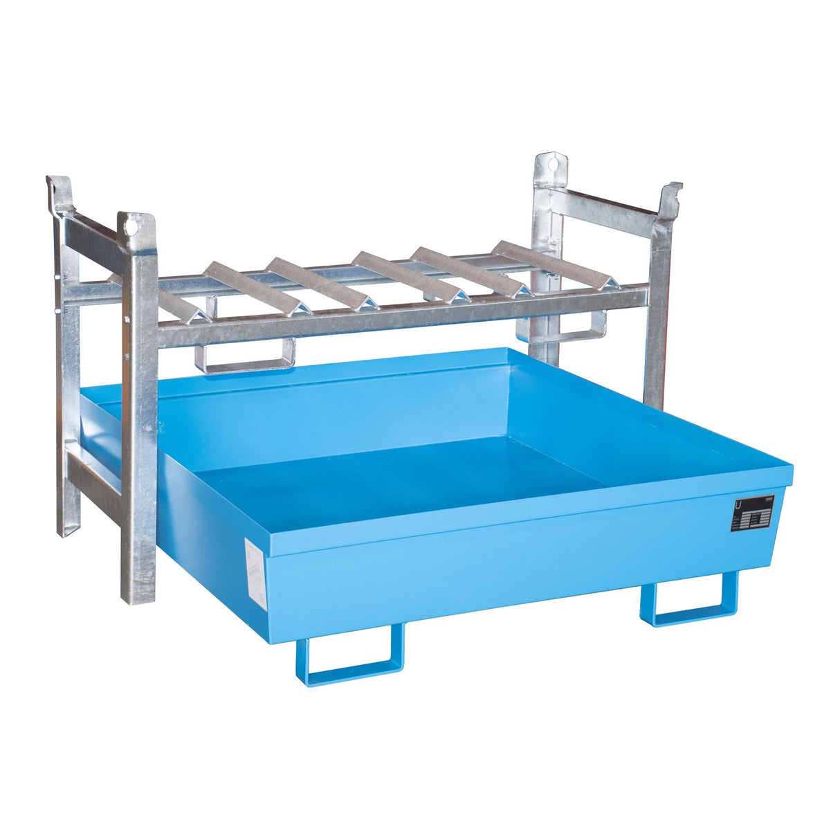 BAUER Südlohn Auffangwanne Typ FRA-3 RAL 5012 Lichtblau - Art.-Nr. 4447-11-3000-3