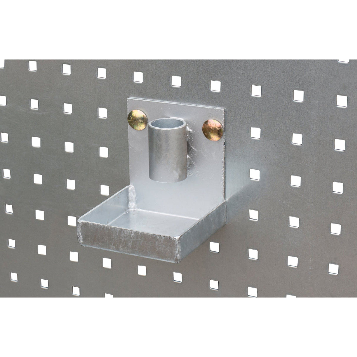 BAUER Südlohn Fahrbare Auffangwanne mit Lochplattenwand Typ LPW 60-2 RAL 2000 Gelborange - Art.-Nr. 4447-56-0000-1