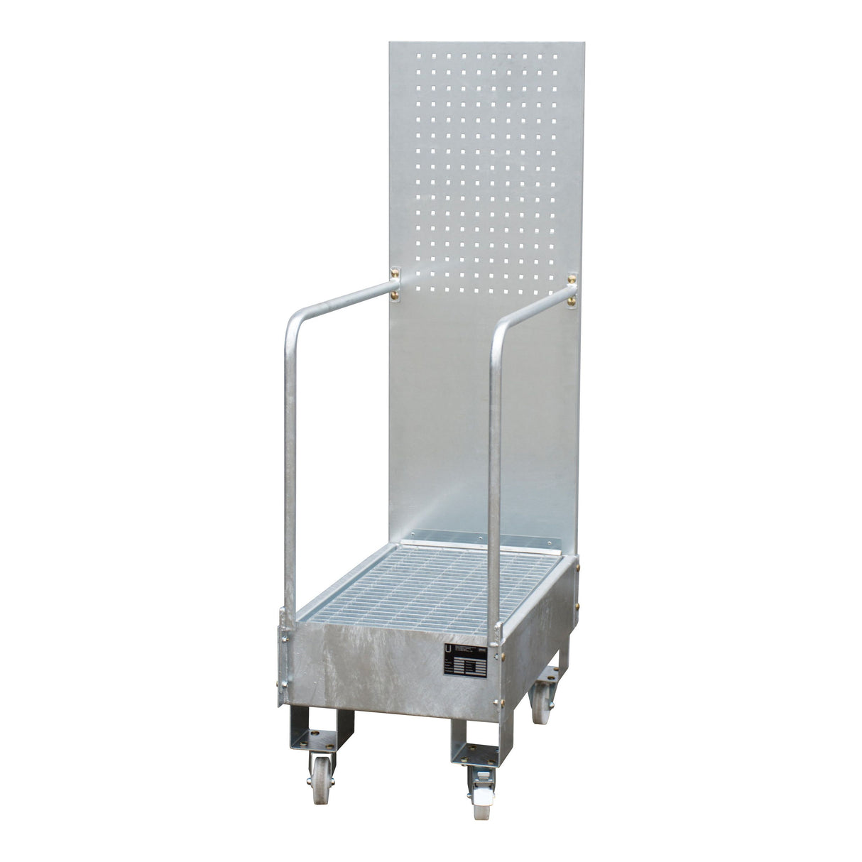 BAUER Südlohn Fahrbare Auffangwanne mit Lochplattenwand Typ LPW 60-3 - Art.-Nr. 4447-57-0000-7