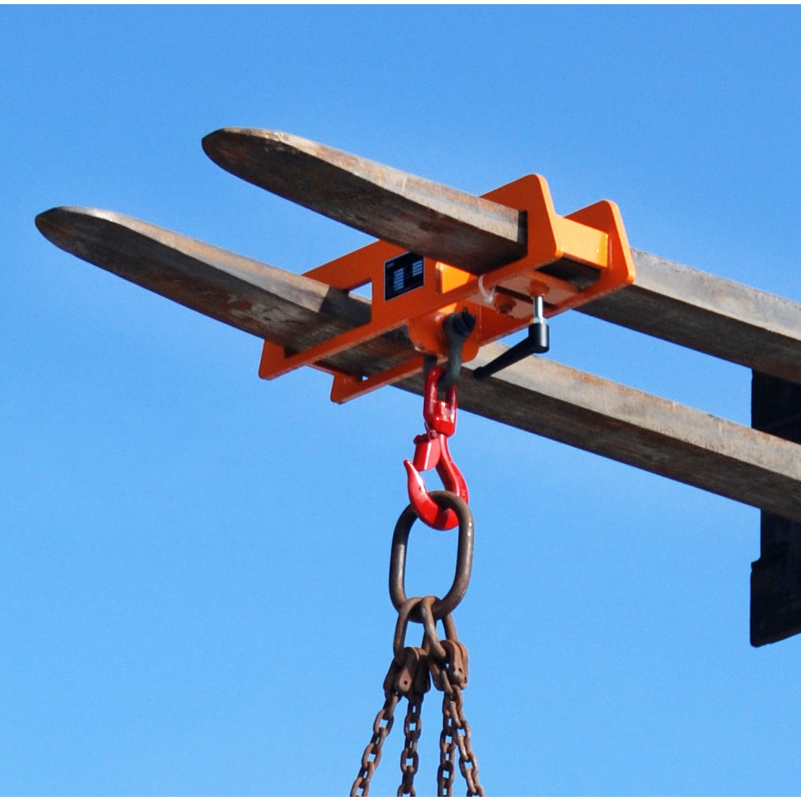 BAUER Südlohn Lasthaken Typ LH-II 5,0 RAL 2000 Gelborange - Art.-Nr. 4453-03-0000-1