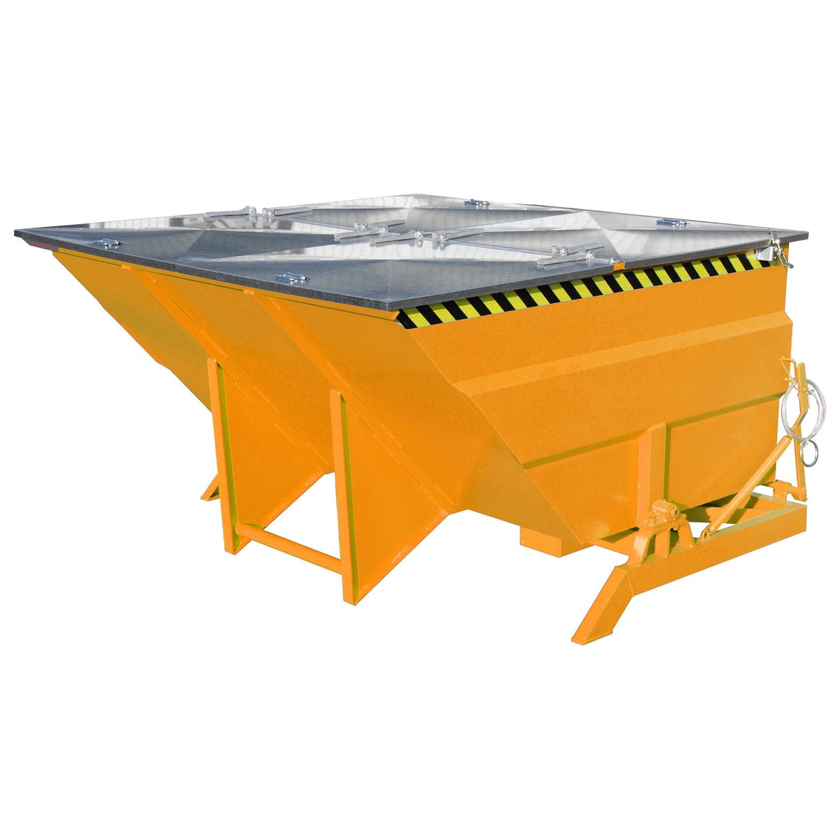 BAUER Südlohn Kippbehälter Typ BKC 300 RAL 2000 Gelborange - Art.-Nr. 4456-01-0000-1