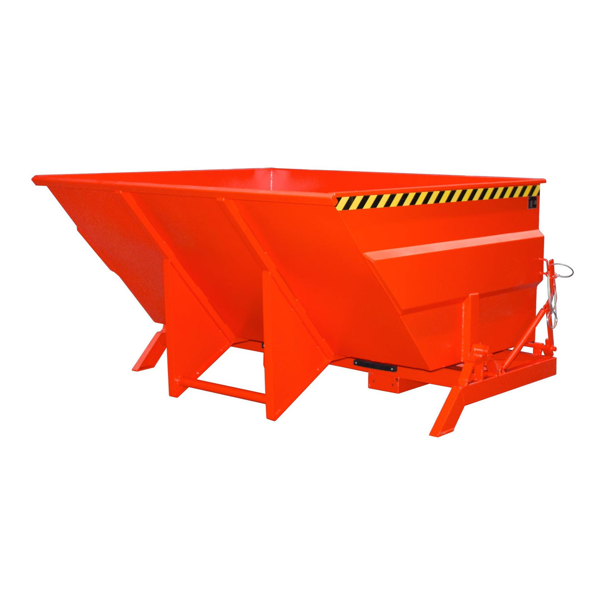 BAUER Südlohn Kippbehälter Typ BKC 300 RAL 3000 Feuerrot - Art.-Nr. 4456-01-0000-2