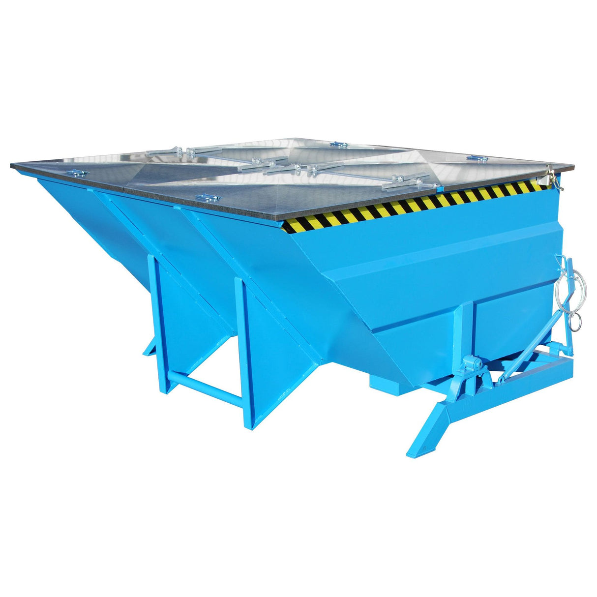 BAUER Südlohn Kippbehälter Typ BKC 300 RAL 5012 Lichtblau - Art.-Nr. 4456-01-0000-3