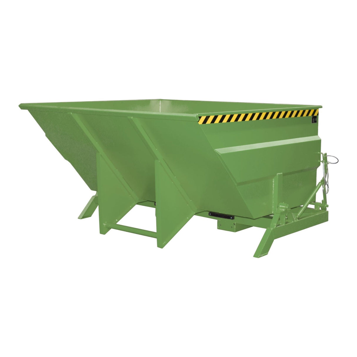 BAUER Südlohn Kippbehälter Typ BKC 300 RAL 6011 Resedagrün - Art.-Nr. 4456-01-0000-4