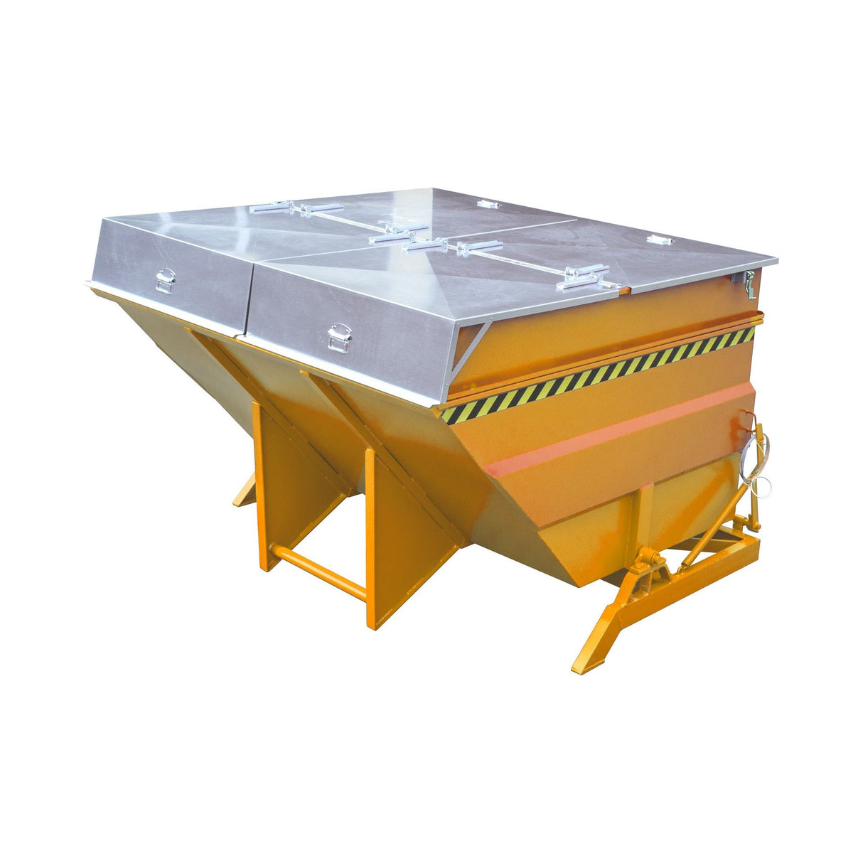 BAUER Südlohn Kippbehälter Typ BKC 400 RAL 2000 Gelborange - Art.-Nr. 4456-02-0000-1