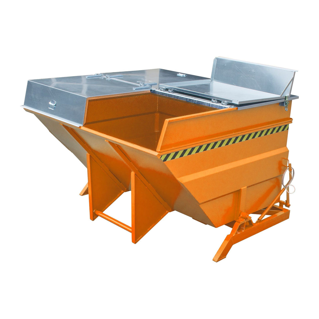 BAUER Südlohn Kippbehälter Typ BKC 400 RAL 2000 Gelborange - Art.-Nr. 4456-02-0000-1