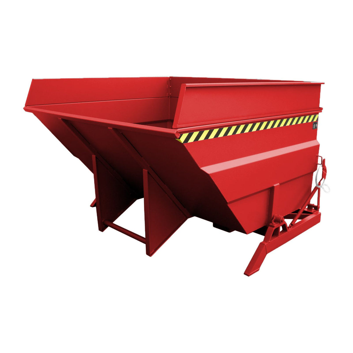 BAUER Südlohn Kippbehälter Typ BKC 400 RAL 3000 Feuerrot - Art.-Nr. 4456-02-0000-2