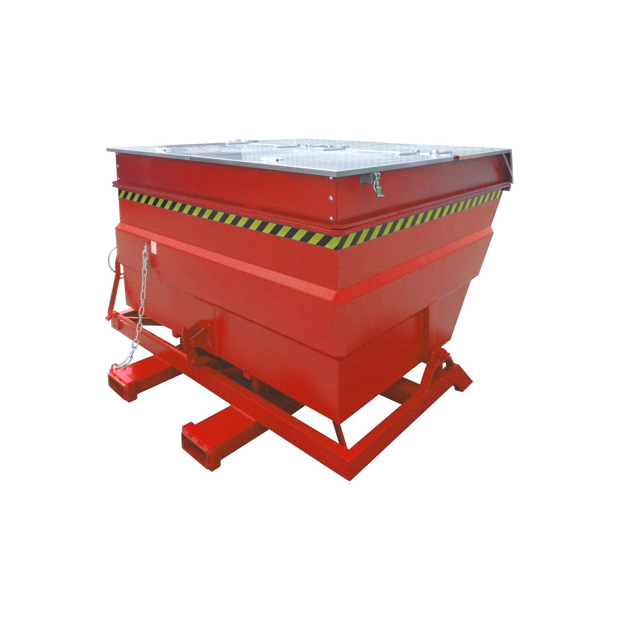 BAUER Südlohn Kippbehälter Typ BKC 400 RAL 3000 Feuerrot - Art.-Nr. 4456-02-0000-2