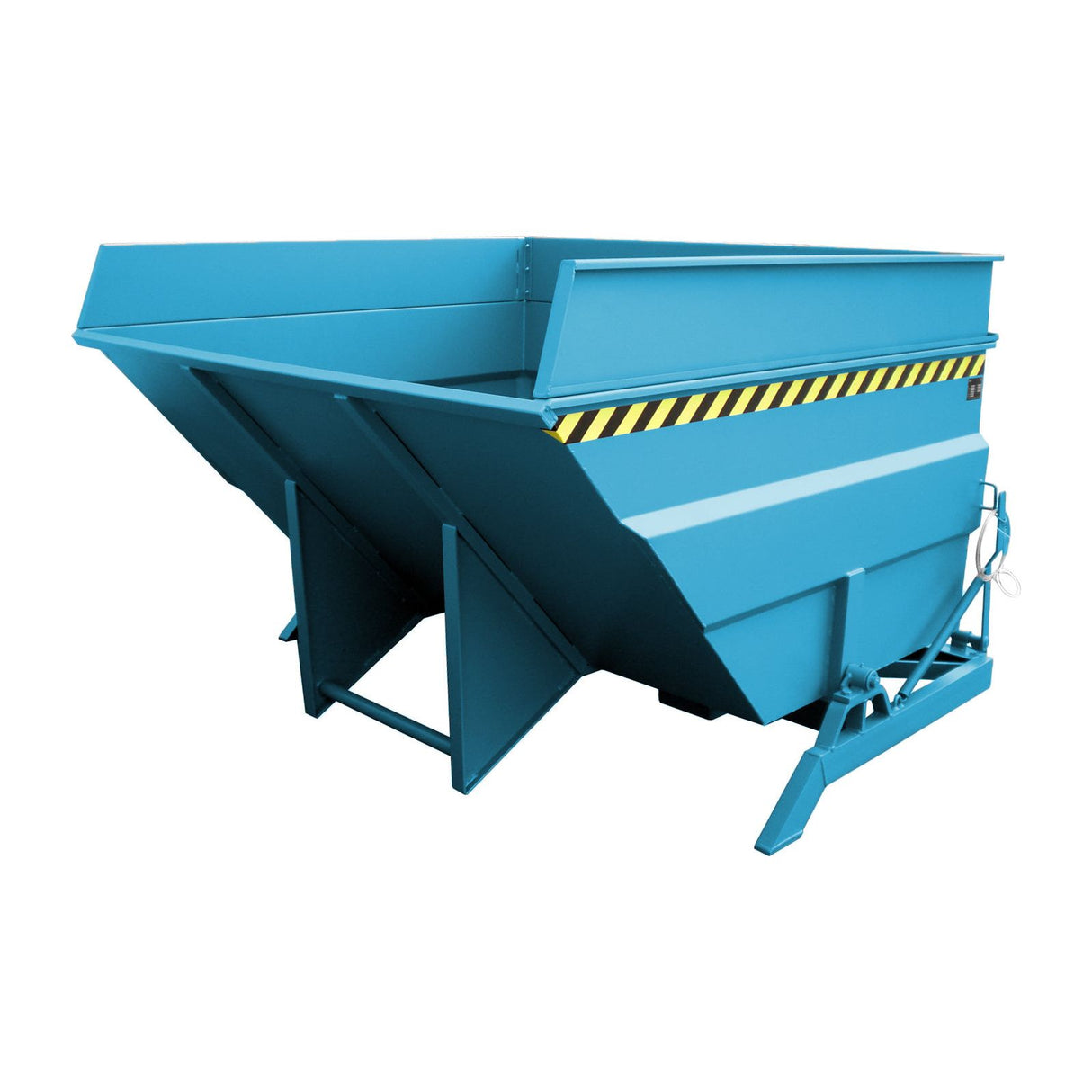 BAUER Südlohn Kippbehälter Typ BKC 400 RAL 5012 Lichtblau - Art.-Nr. 4456-02-0000-3