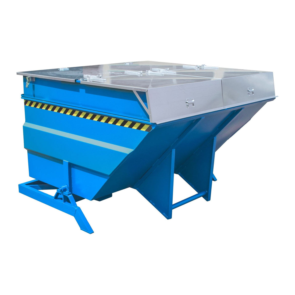 BAUER Südlohn Kippbehälter Typ BKC 400 RAL 5012 Lichtblau - Art.-Nr. 4456-02-0000-3