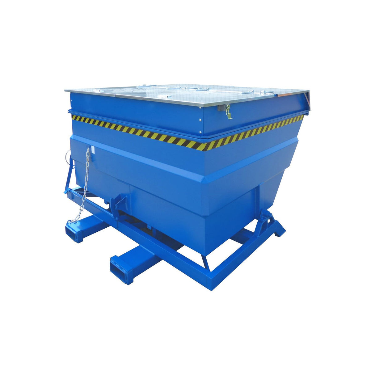 BAUER Südlohn Kippbehälter Typ BKC 400 RAL 5012 Lichtblau - Art.-Nr. 4456-02-0000-3