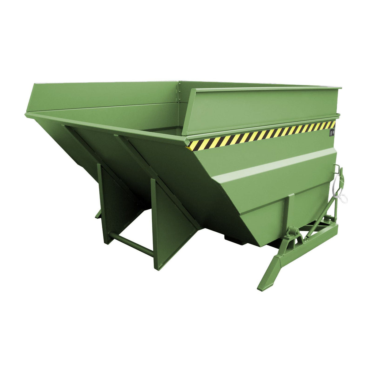 BAUER Südlohn Kippbehälter Typ BKC 400 RAL 6011 Resedagrün - Art.-Nr. 4456-02-0000-4