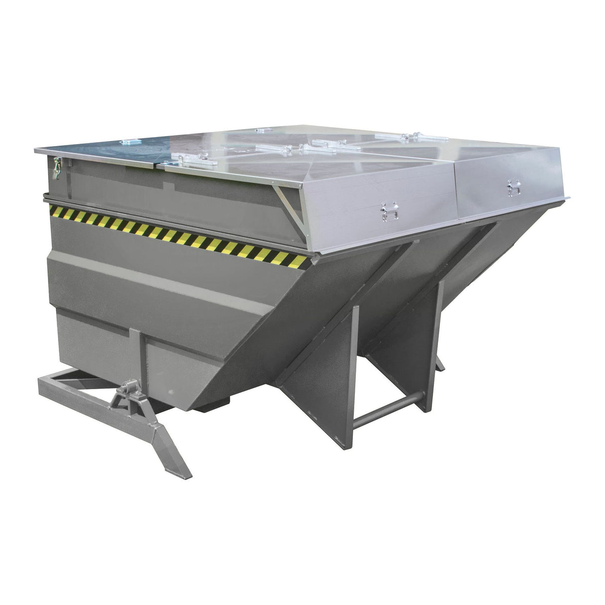 BAUER Südlohn Kippbehälter Typ BKC 400 RAL 7005 Mausgrau - Art.-Nr. 4456-02-0000-5