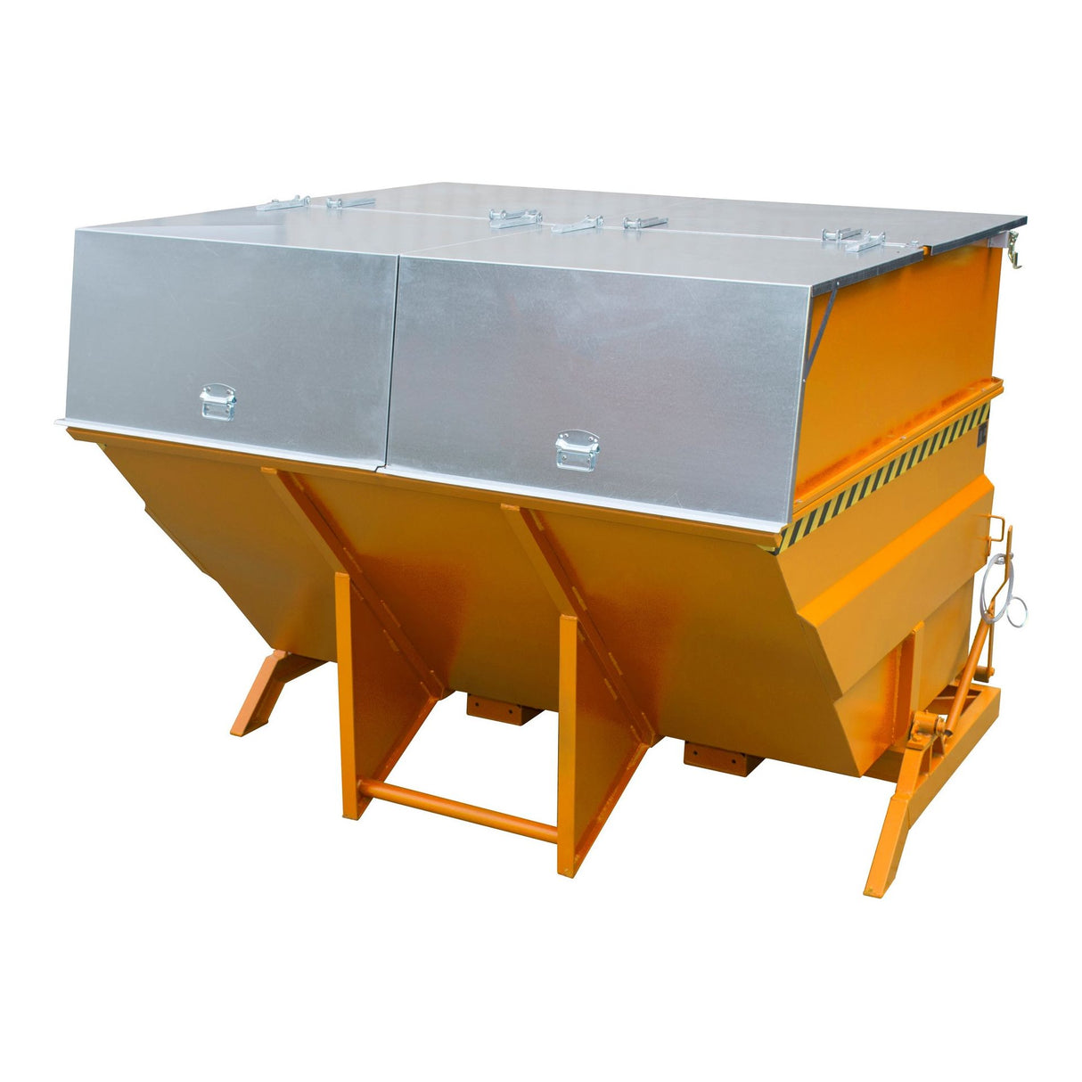 BAUER Südlohn Kippbehälter Typ BKC 500 RAL 2000 Gelborange - Art.-Nr. 4456-03-0000-1