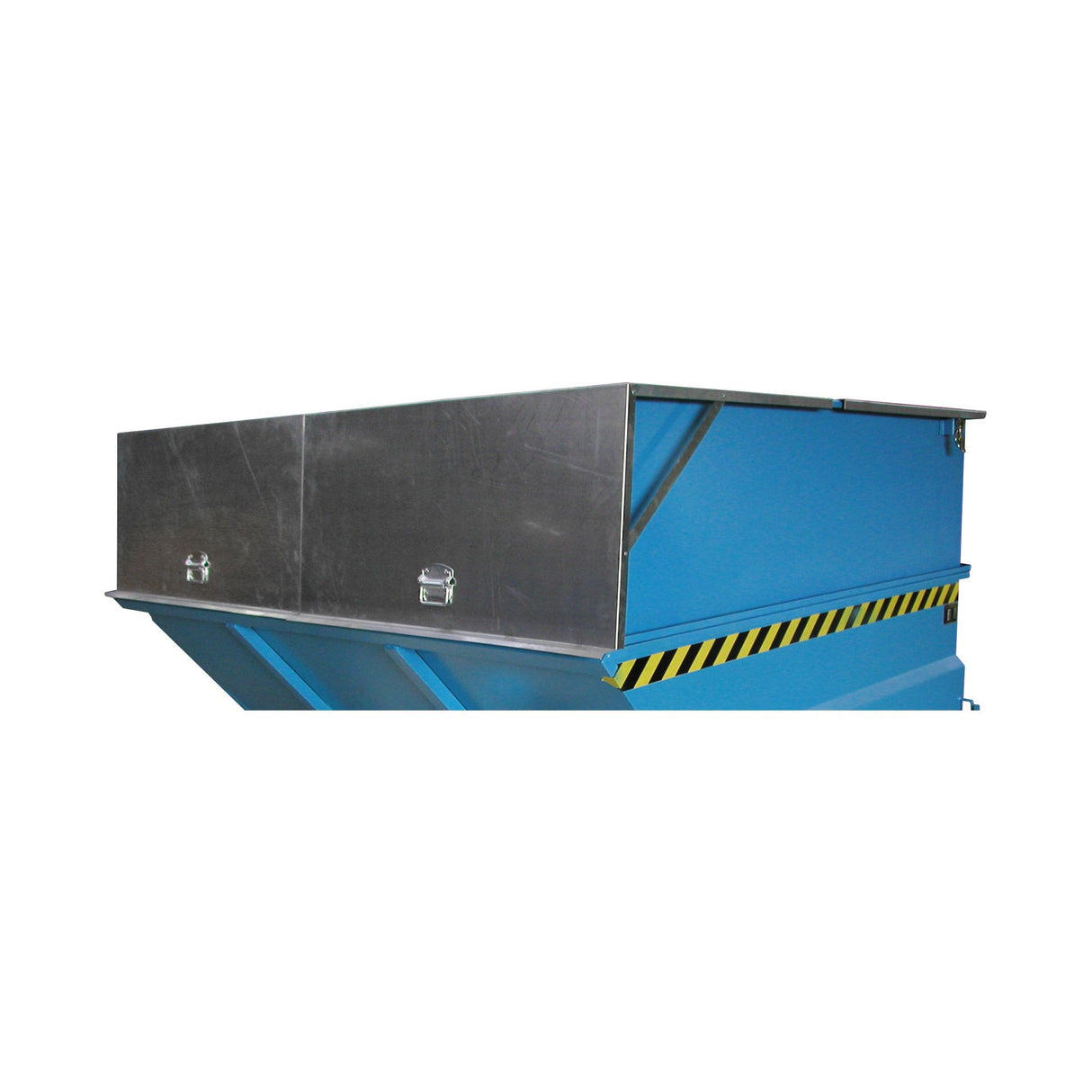 BAUER Südlohn Kippbehälter Typ BKC 500 RAL 5012 Lichtblau - Art.-Nr. 4456-03-0000-3