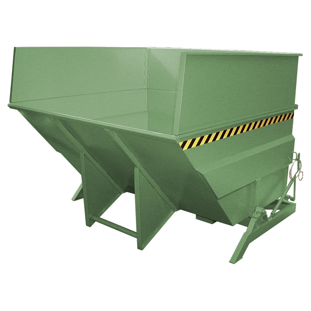 BAUER Südlohn Kippbehälter Typ BKC 500 RAL 6011 Resedagrün - Art.-Nr. 4456-03-0000-4