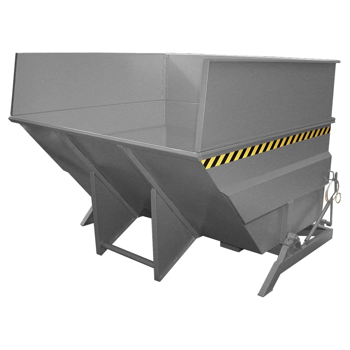 BAUER Südlohn Kippbehälter Typ BKC 500 RAL 7005 Mausgrau - Art.-Nr. 4456-03-0000-5